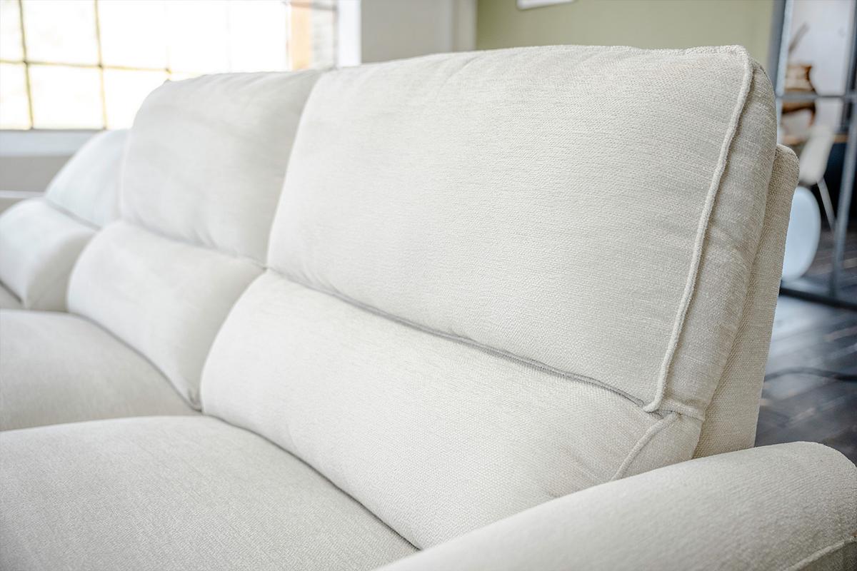 ECKSOFA ADRIANA Hellgrau Flachgewebe Relaxfunktion - Hellgrau/Schwarz, Textil/Metall (280/163cm) - KAWOLA