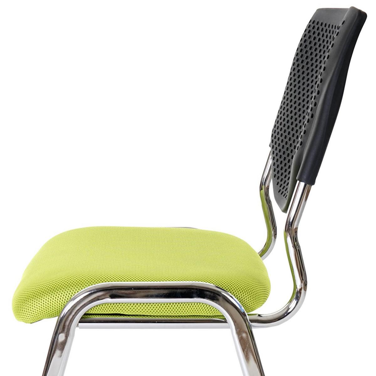 BESUCHERSTUHL Green - Grün, Textil (49/83/58cm) - MCW