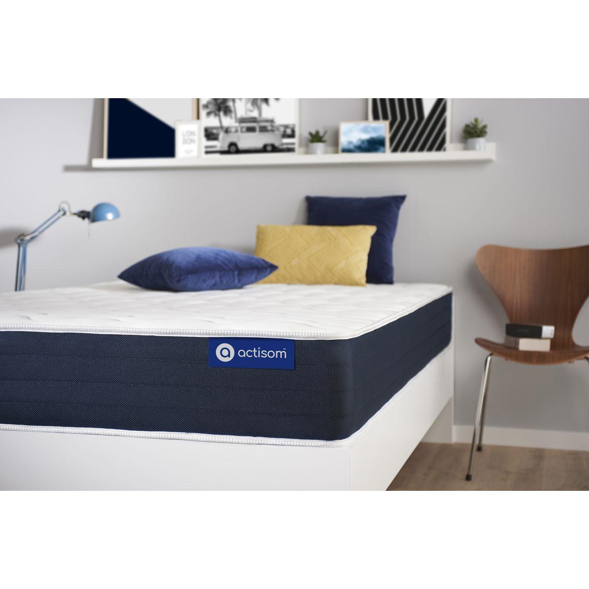 MATRATZE Actimemo sleep Memory-Schaum 80 x 200 cm h1 - Weiß, Textil (80/200cm) - ACTISOM