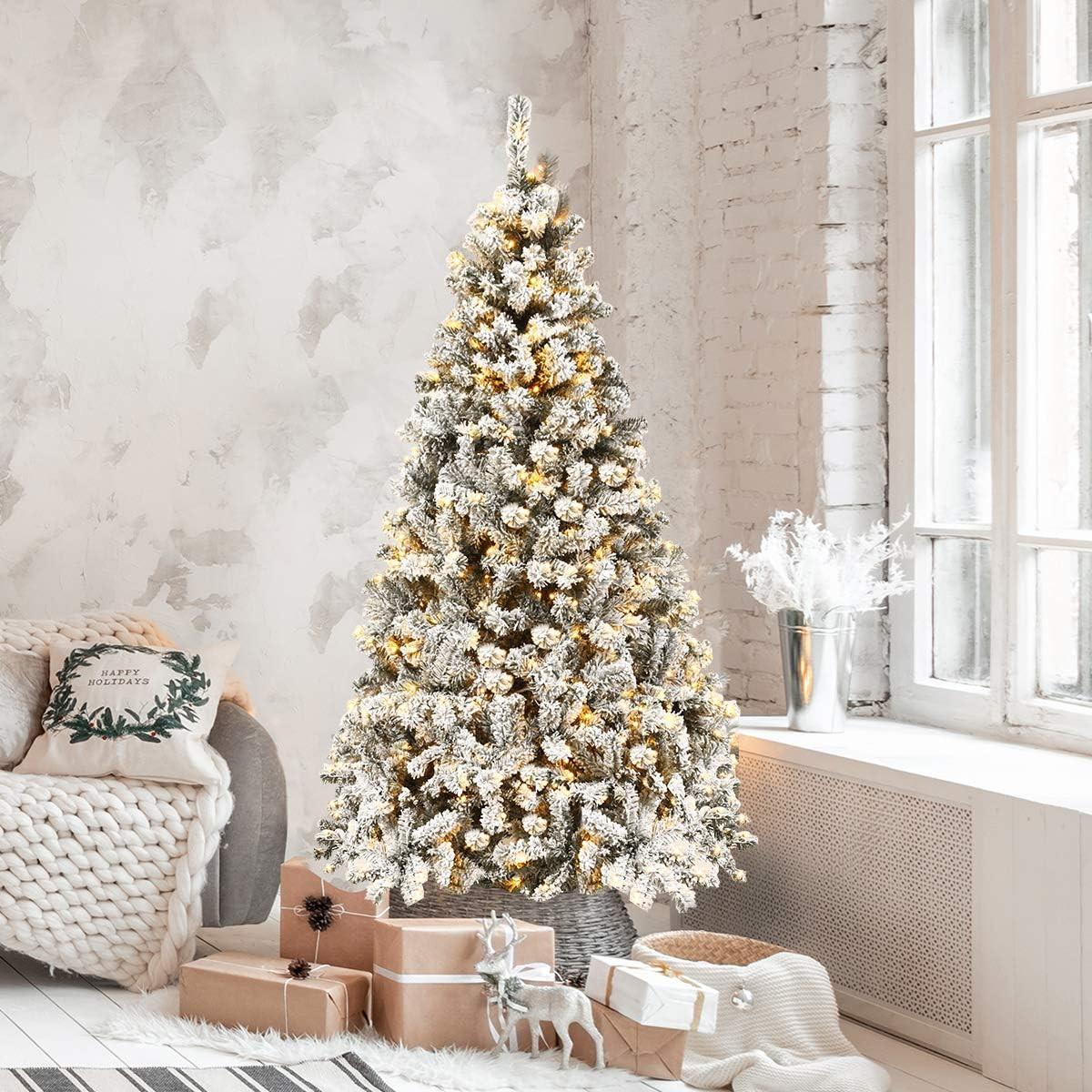 WEIHNACHTSBAUM Grün - Grün, Kunststoff (182cm) - COSTWAY