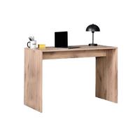 SCHREIBTISCH Der Produktive - Eichefarben, Holzwerkstoff (54/112/77cm) - Mokebo