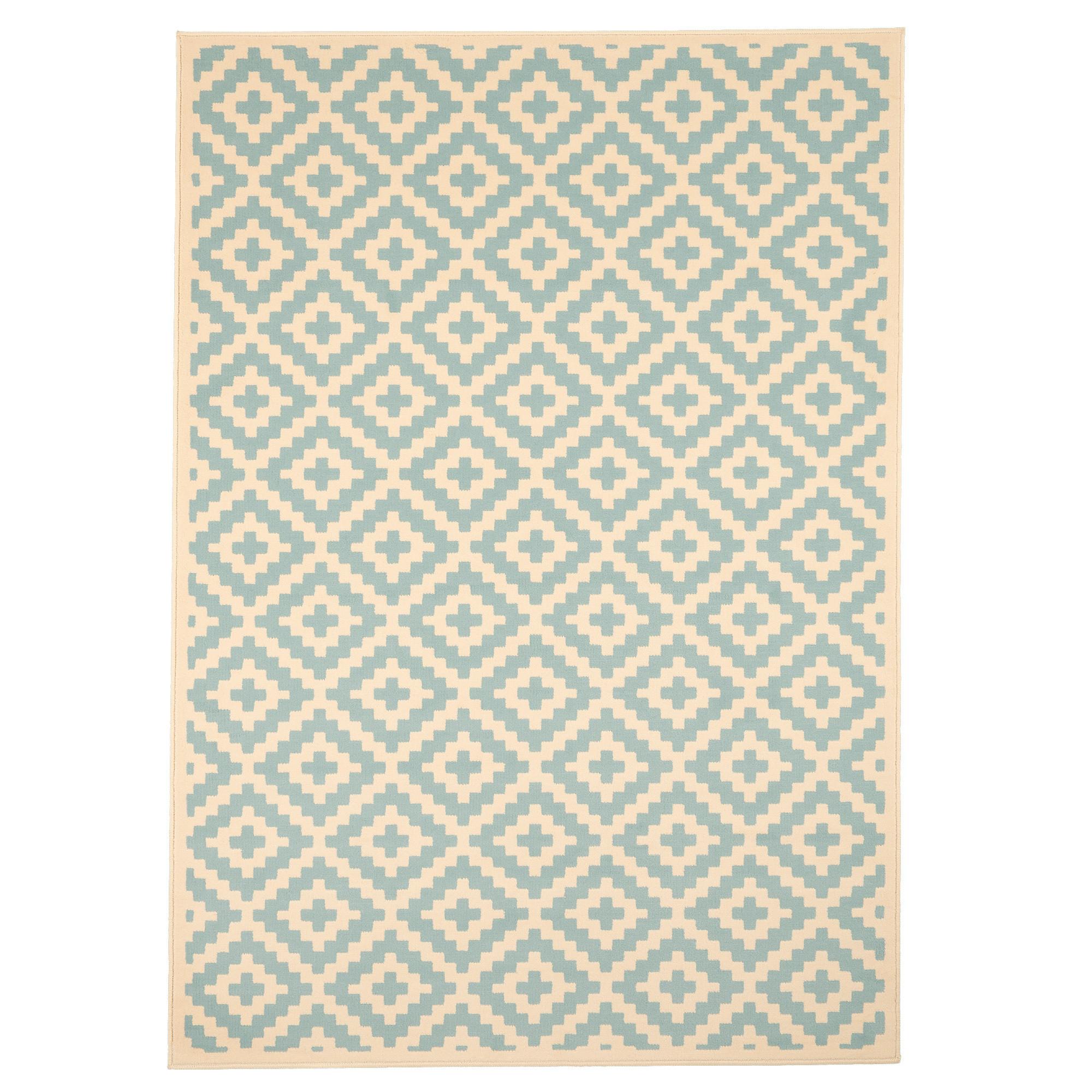 DESIGNER TEPPICH PASSION RAUTEN MODERN - Blau, Textil (80/150cm) - Pergamon