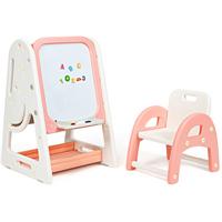KINDERSTAFFELEI Orange - Orange, Kunststoff (62.5/100/53cm) - COSTWAY