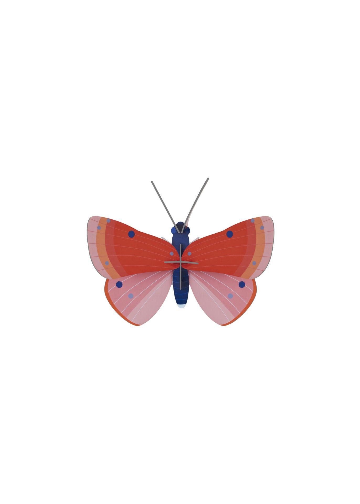 WANDSKULPTUR Bunt 7/13 cm - Multicolor, Wellpappe (7/13/16cm) - Studio Roof