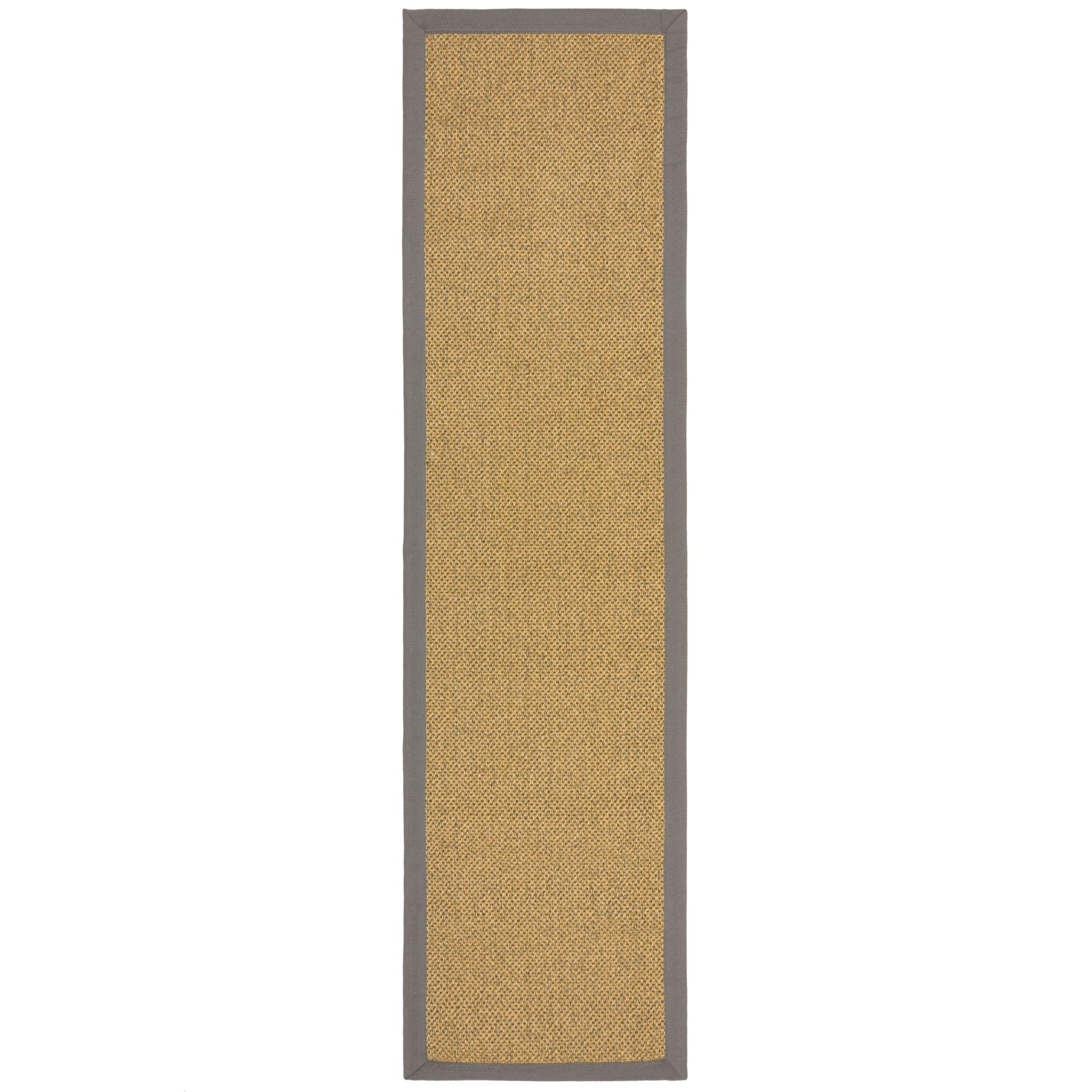 OUTDOORTEPPICH Waschbar KEER, mit Bordüre, Natur-Grau, 60 x 230 cm - Beige, Textil (60/230cm) - KADIMA DESIGN