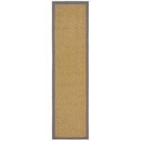 OUTDOORTEPPICH Waschbar KEER, mit Bordüre, Natur-Grau, 60 x 230 cm - Beige, Textil (60/230cm) - KADIMA DESIGN