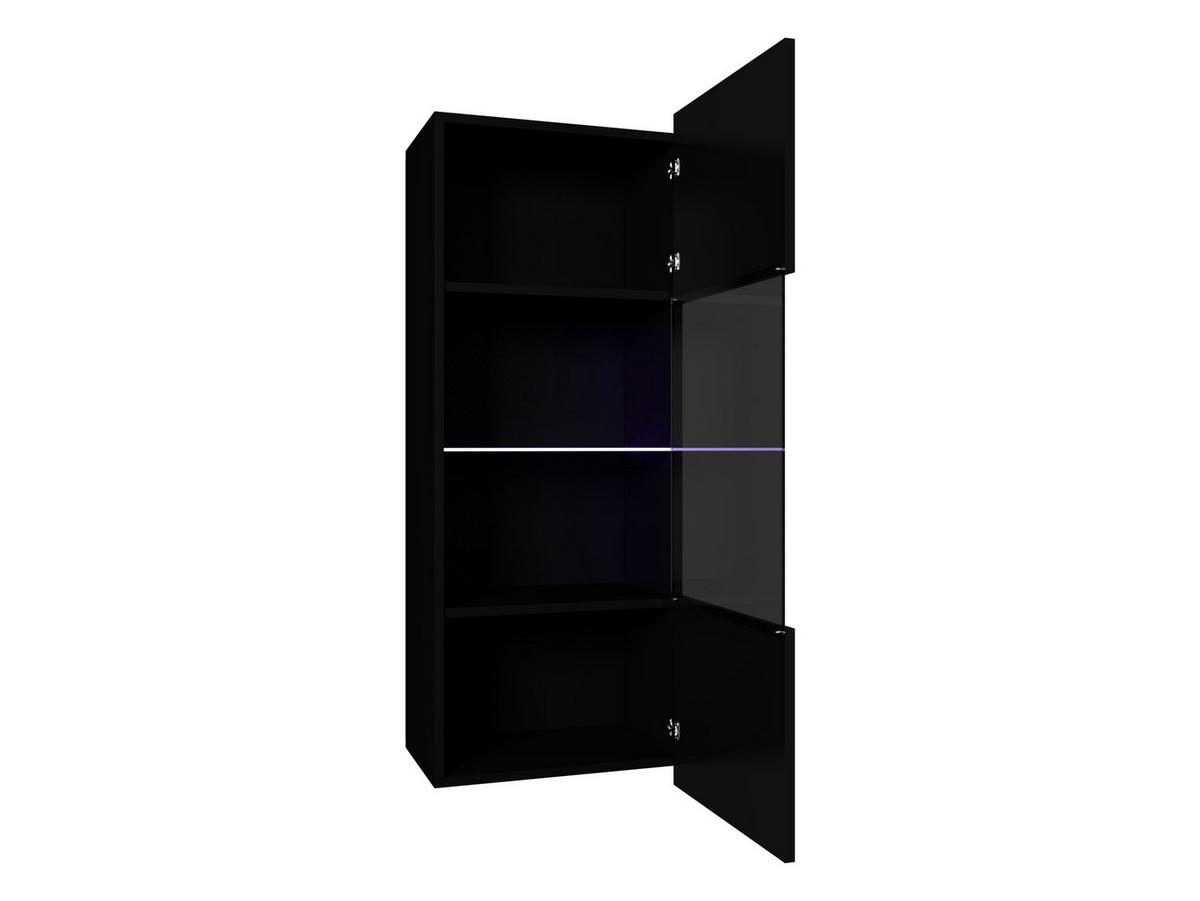HÄNGEVITRINE Calabrini 05 - Nussbaumfarben, Holzwerkstoff (45/117/32cm) - MIRJAN24