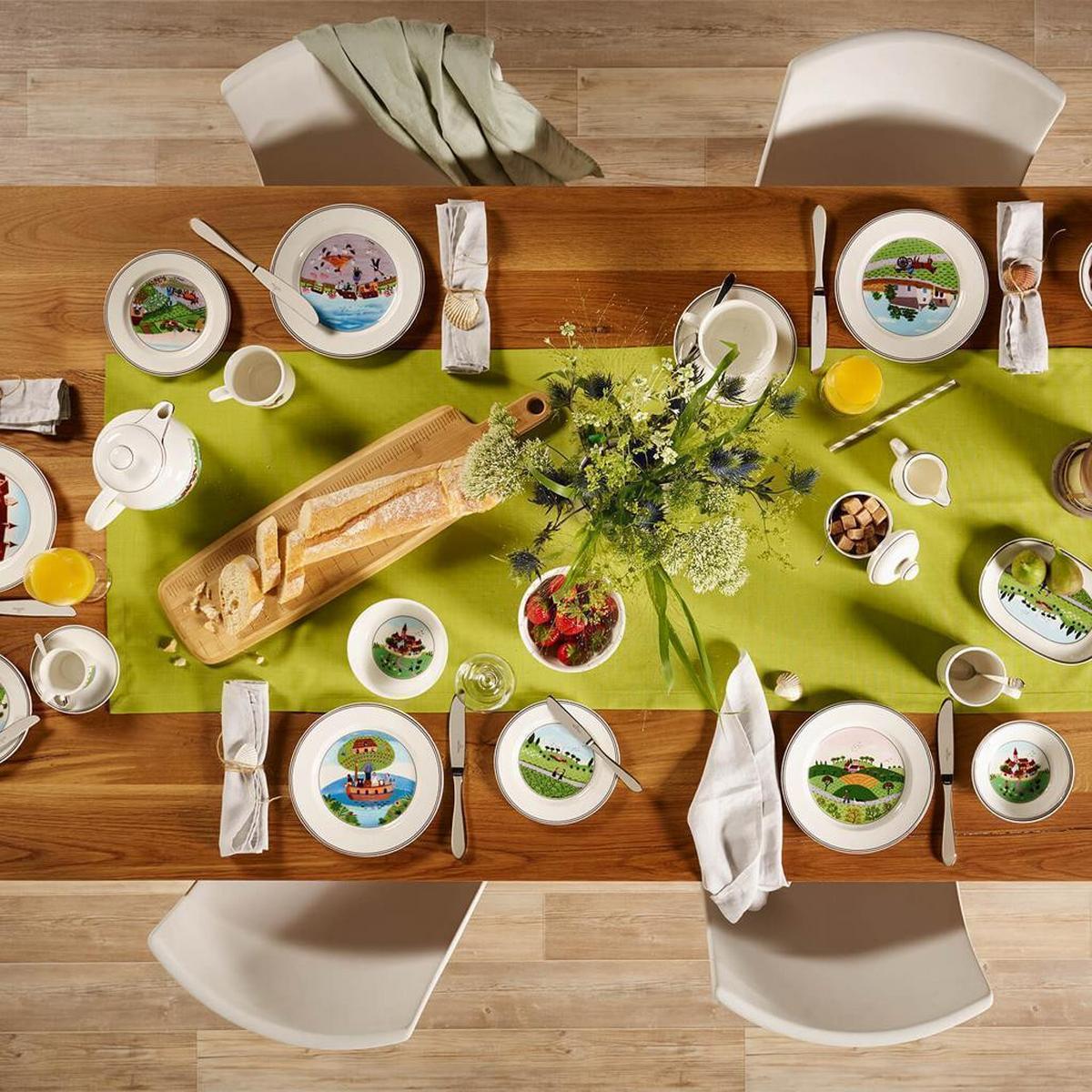 BROTTELLER BEGEGNUNG Design Naif bunt ø 17 cm - Multicolor, Keramik (17cm) - Villeroy & Boch