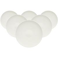 COUPETELLER Royal weiß ø 33 cm 6er Set - Weiß, Keramik (33cm) - Villeroy & Boch