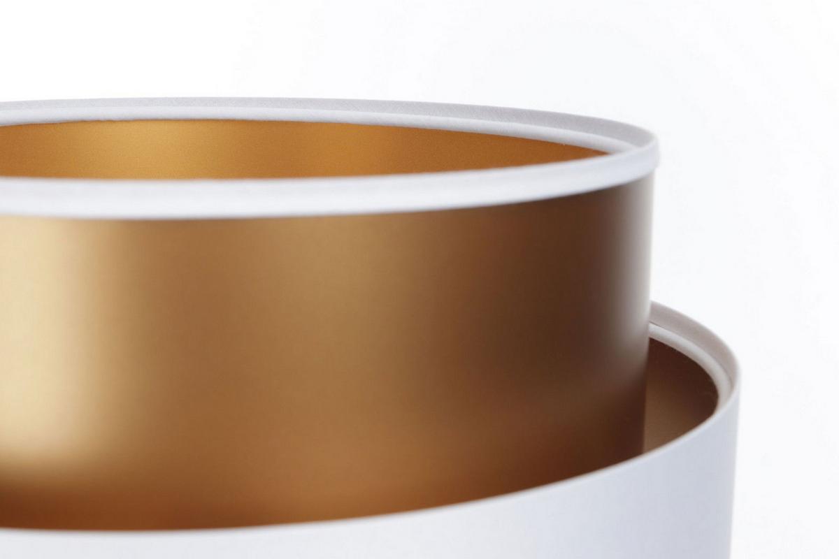 TISCHLAMPE Weiß 30/45 cm - Weiß, Kunststoff (30/0.7/45cm) - ONZENO