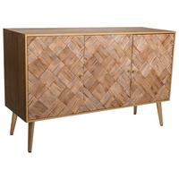 ANRICHTE aus Holz 120x42x71 cm - Braun, Holz (120/71/41.5cm) - Wanderlust