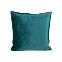 KISSENHÜLLE Samt&Sonders petrol 60/60 cm - Petrol, Textil (60/60cm) - beties Heimtextil