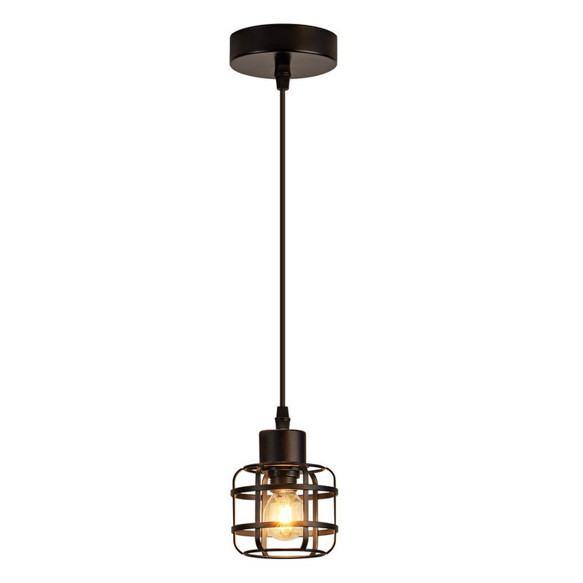PENDELLEUCHTE ATTENDORN Ⅲ 10/10/140 cm - Schwarz, Metall (10/10/140cm) - Nettlife