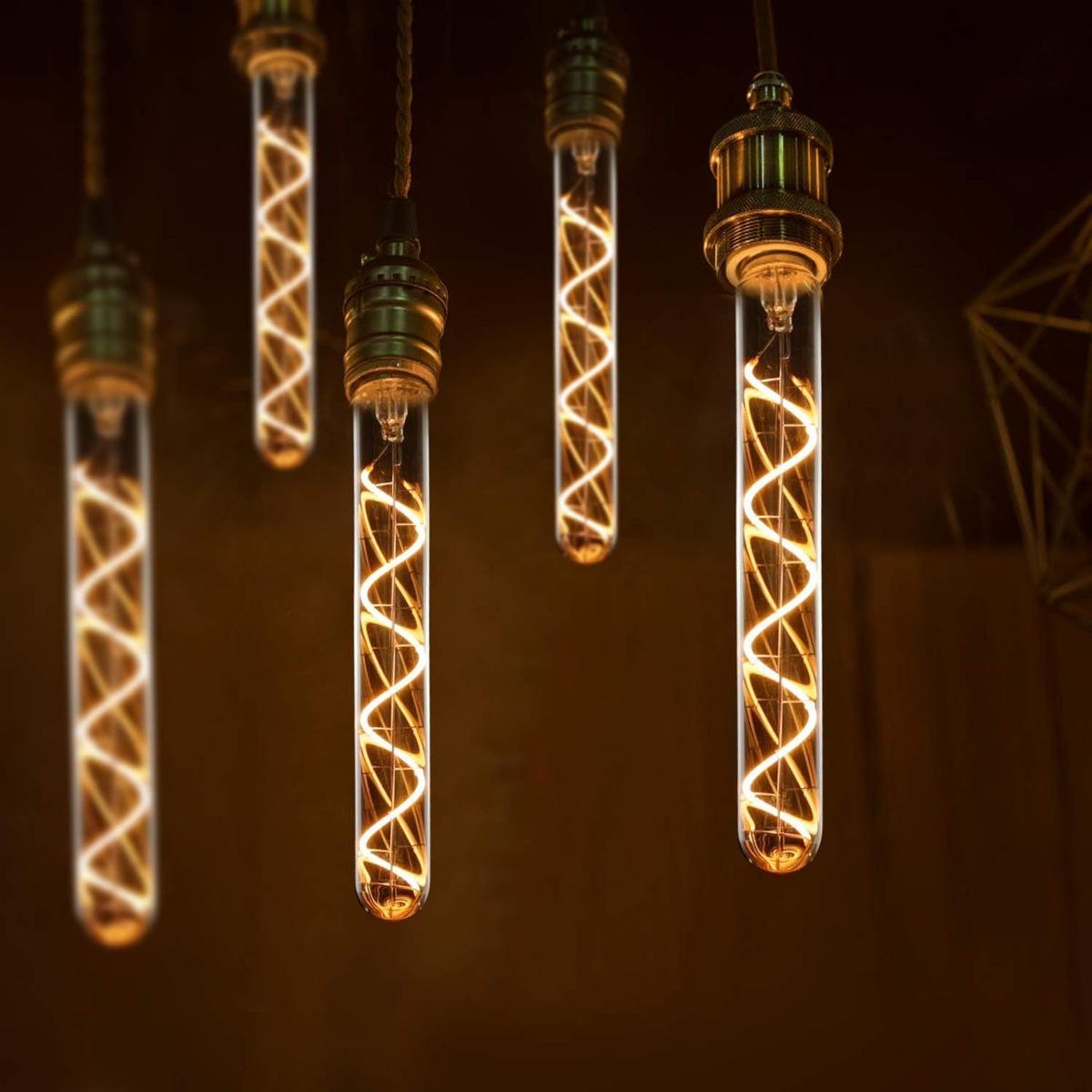 LED-LEUCHTMITTEL Archie II 3/3/22.5cm - Braun, Glas (3/22.5cm) - Nettlife