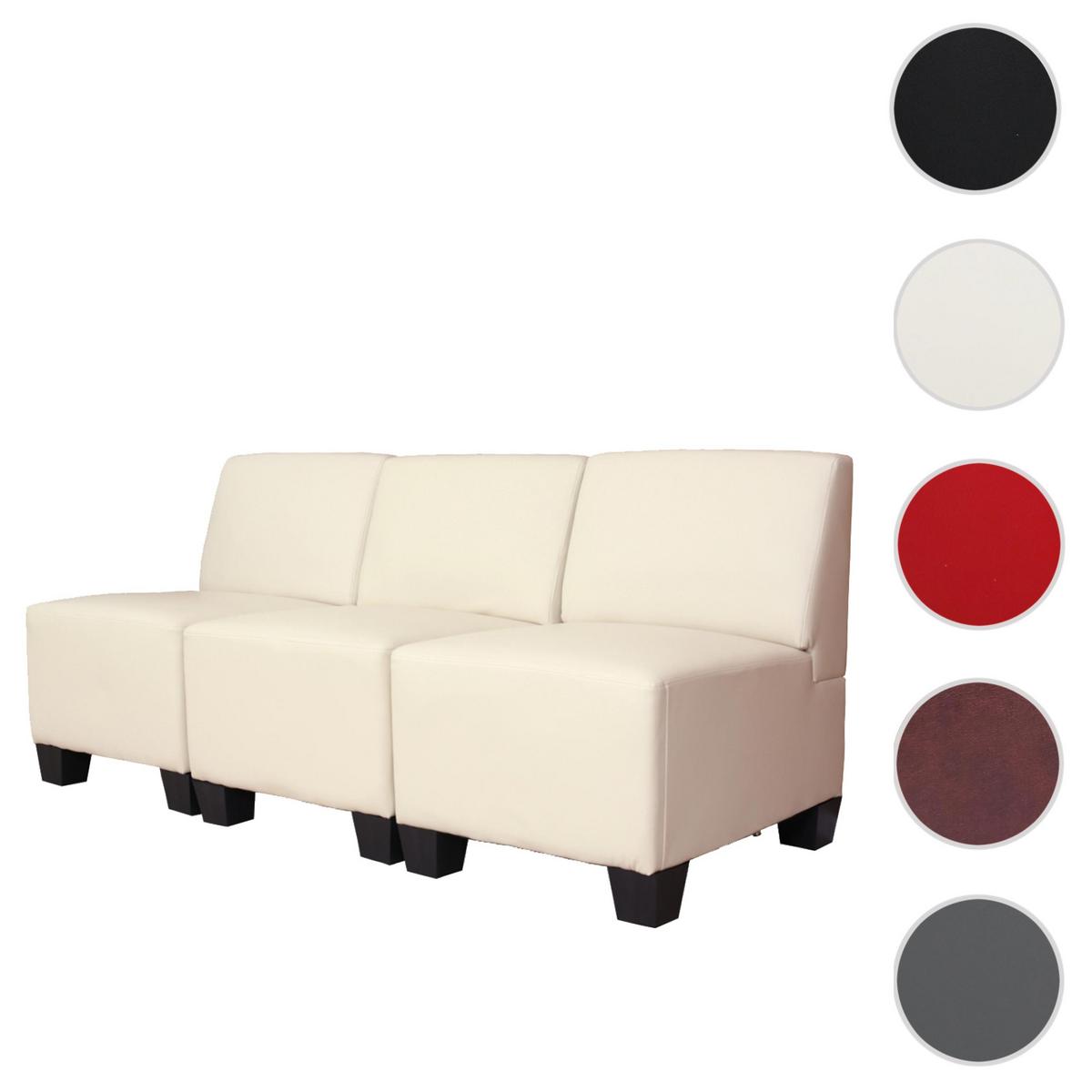 3-SITZER Beige - Beige/Creme, Textil (171/76/72cm) - MCW