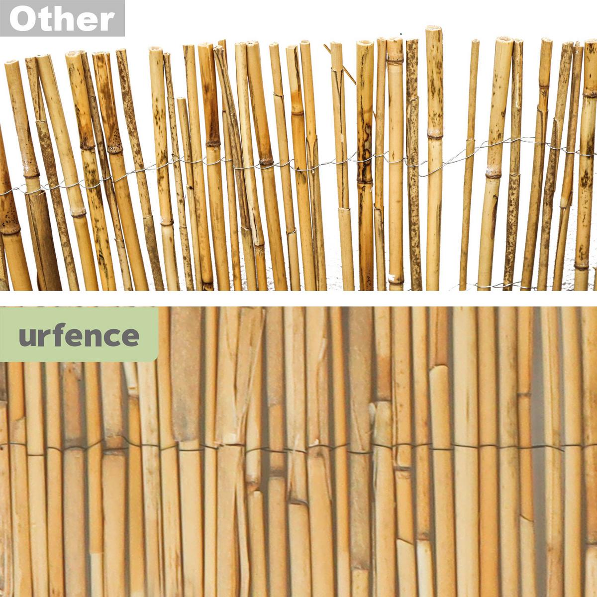 BALKON-SICHTSCHUTZ Schilf, 100/500 cm, braun - Braun, Naturmaterialen (500/100cm) - urfence