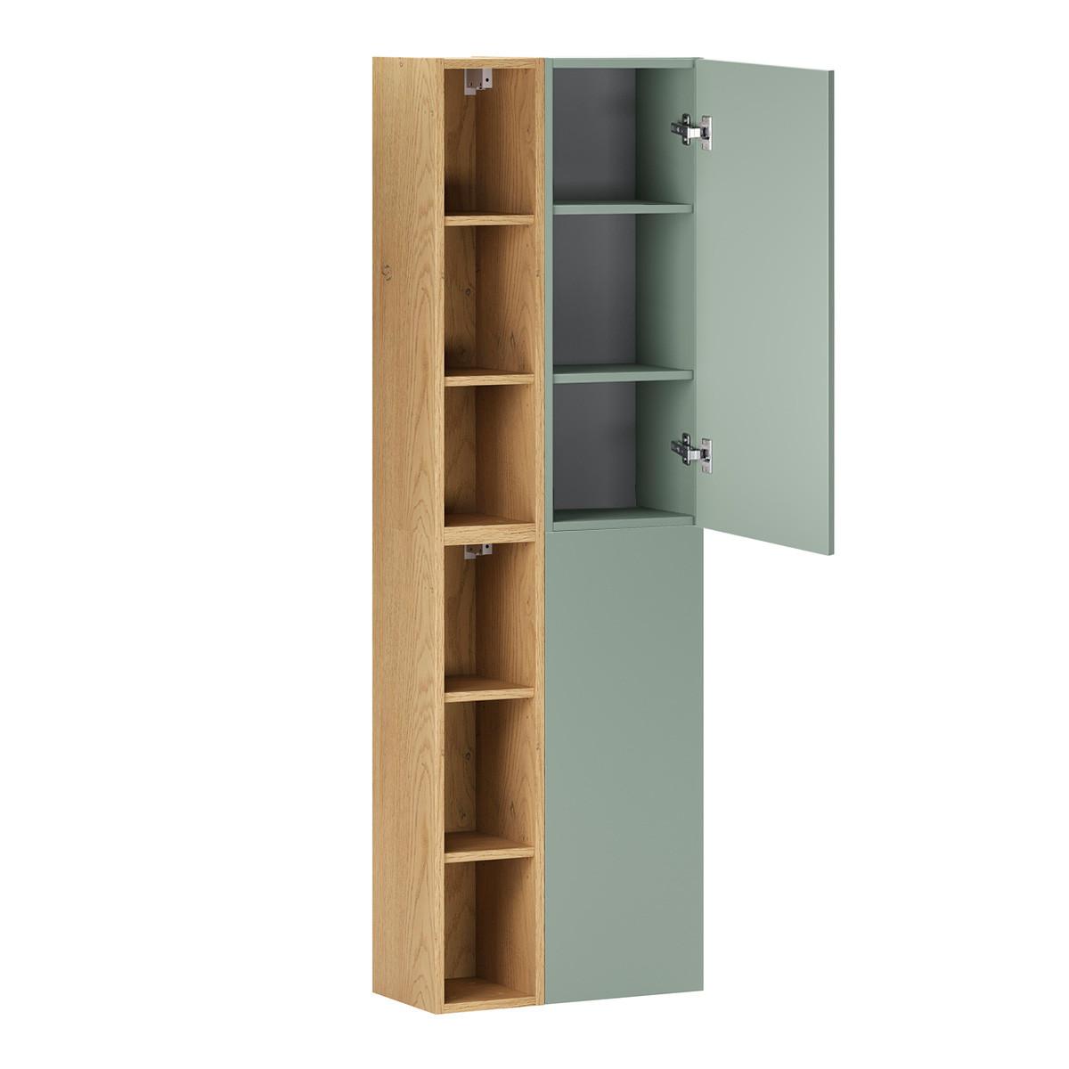 HÄNGESÄULE Oria Grün - Grün, Holzwerkstoff (50/160/26.6cm) - Petits-meubles