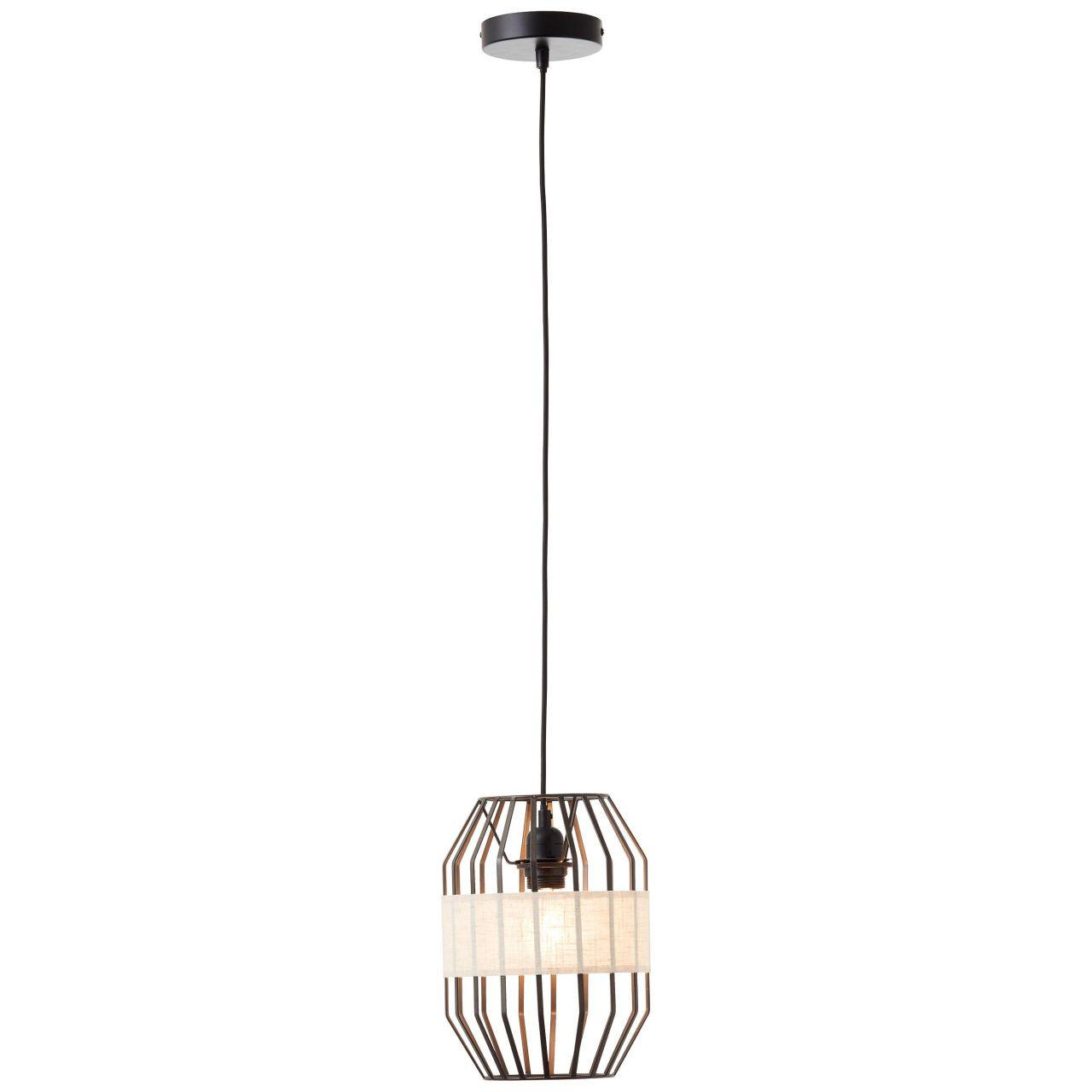 PENDELLEUCHTE Slope 99478/76 - Schwarz, Metall (23/23/136.5cm) - Brilliant