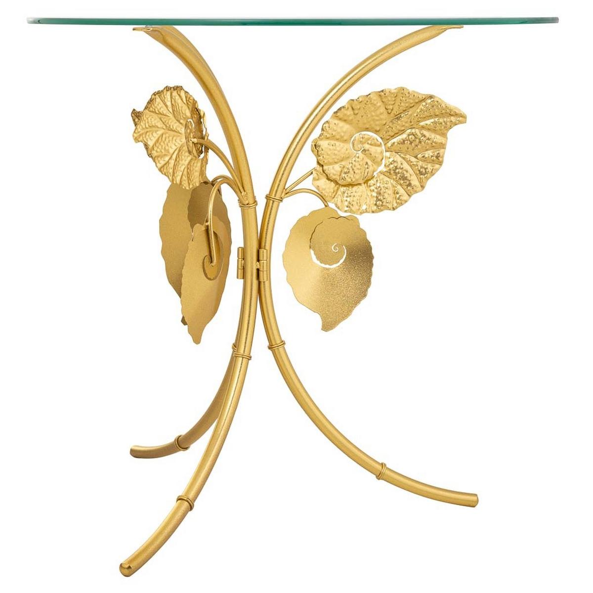 TISCH aus Metall, golden, 70cm - Goldfarben, Metall (70/70/70cm) - Wanderlust