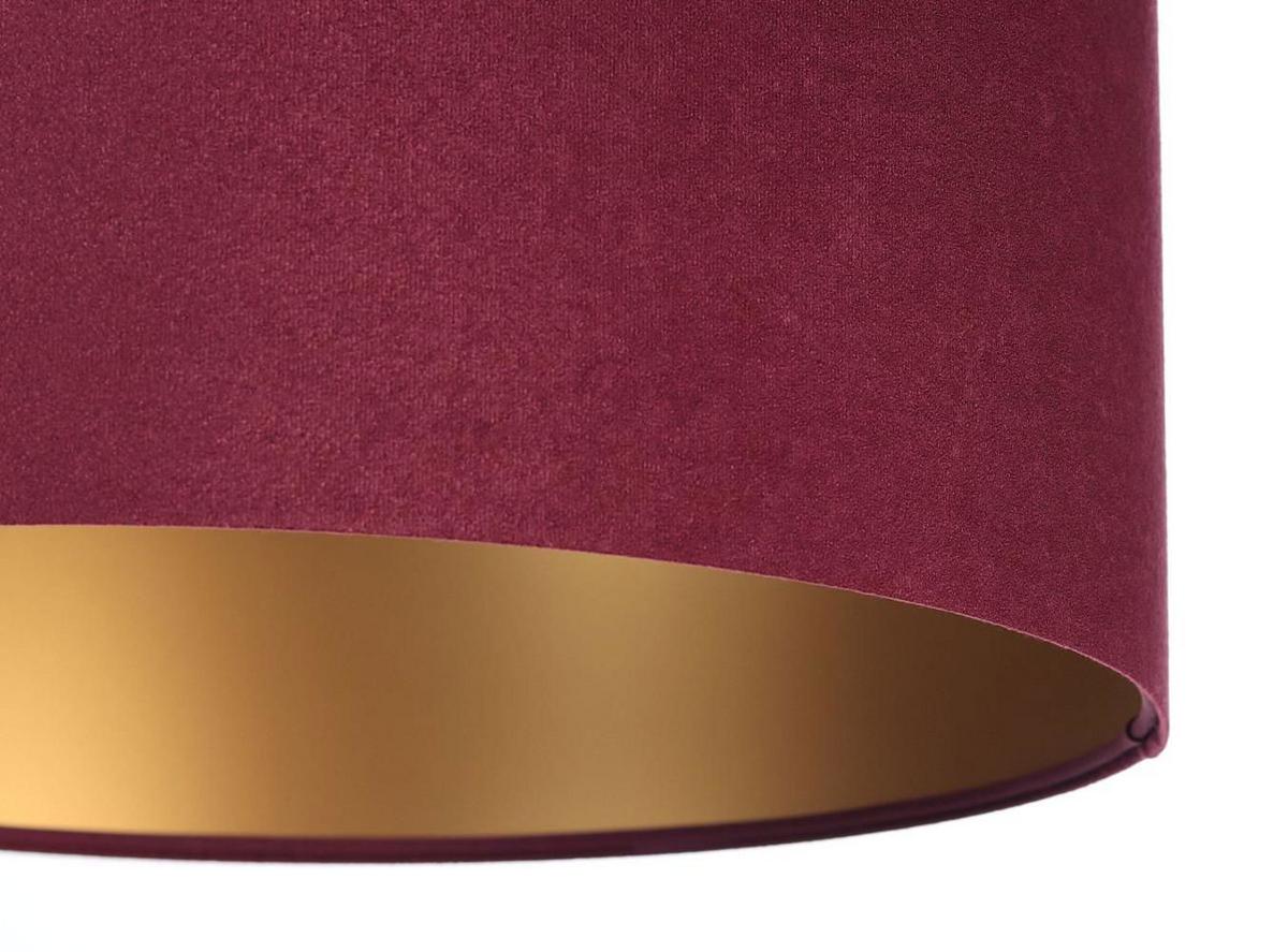 HÄNGELEUCHTE Gold 30/20 cm - Lila/Goldfarben, Kunststoff (30/0.45/20cm) - ONZENO