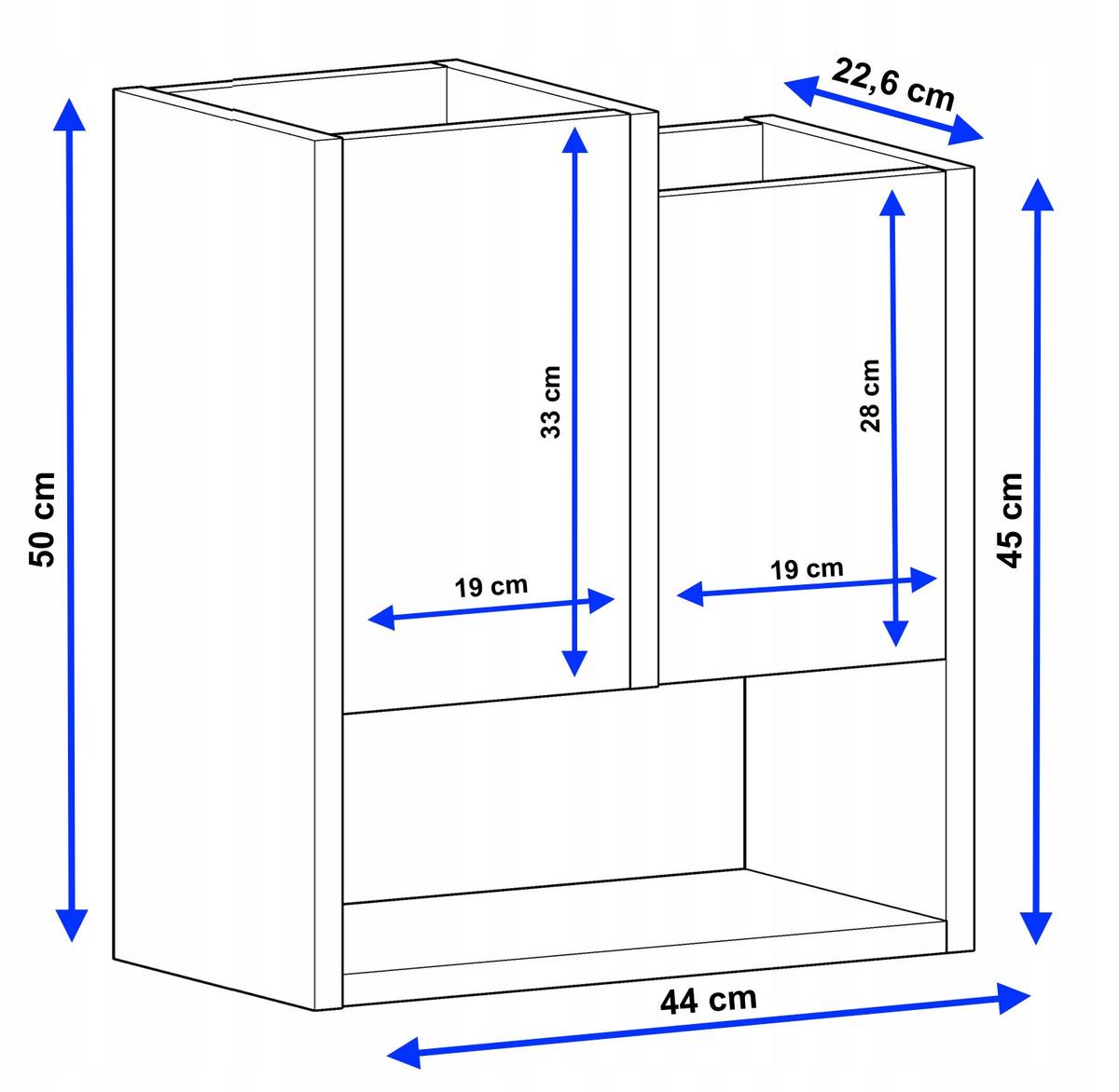 BLUMENKASTEN - Nussbaumfarben, Holzwerkstoff (22.6/50/44cm) - RAUMHIRSCH FURNITURE