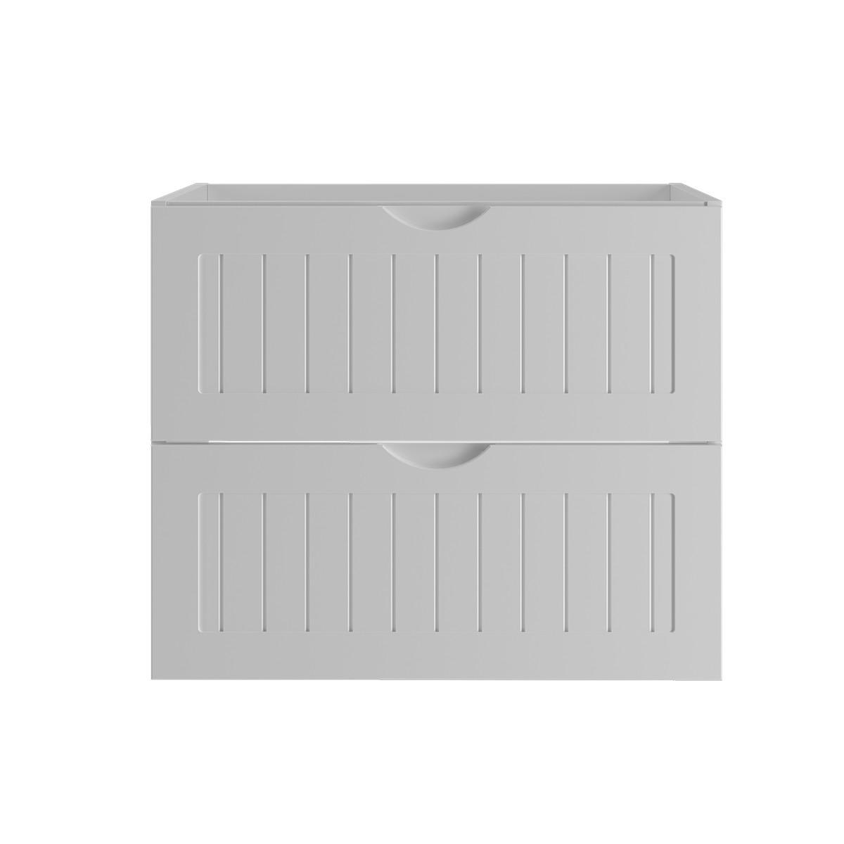 WASCHTISCHUNTERSCHRANK 60cm Soline Weiß - Weiß, Holzwerkstoff (60/50/45.8cm) - Petits-meubles