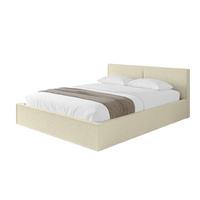 POLSTERBETT mit Bettkasten und Lattenrost, Bett mit Matratze H3/H4 - EMMI-V1 180x200 Beige - Taupe, Holzwerkstoff/Textil (180/200cm) - ALTDECOR