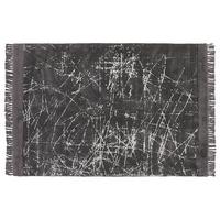 KURZFLOR-TEPPICH Hanli 230/160 cm - Grau, Naturmaterialien (160/230cm) - Beliani