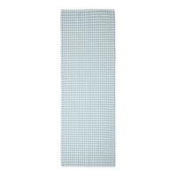TEPPICHLÄUFER Vichy-Karo Baumwolle 66/200 cm - Blau, Textil (66/200cm) - Homescapes