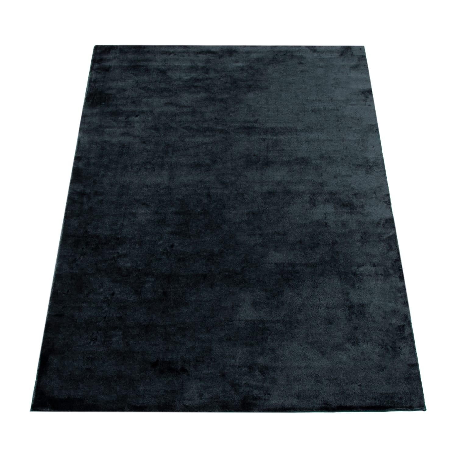 KURZFLORTEPPICH, einfarbig, Marineblau, 60 x 100 cm - Blau, Textil (60/100cm) - KADIMA DESIGN