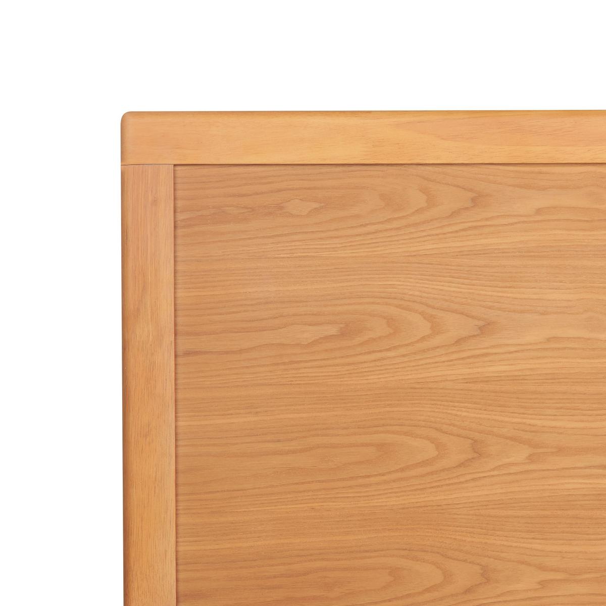 BETT mit Lattenrost 180x200 cm Heller Holzfarbton Istres - Hellbraun, Holzwerkstoff (180/200cm) - Beliani