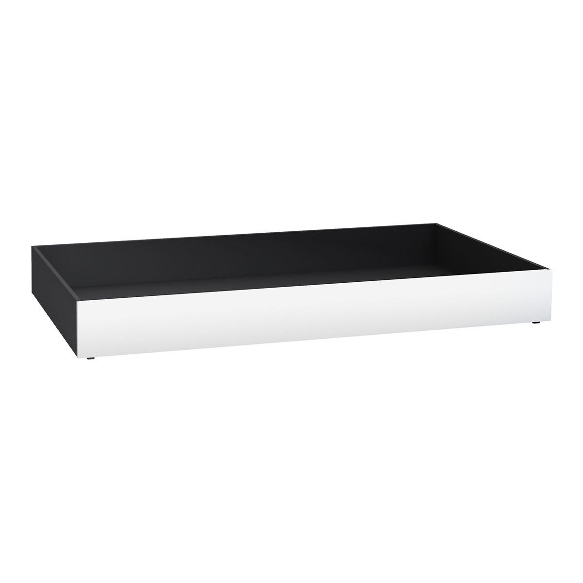 BETT 90/200 Schwarz - Schwarz, Holzwerkstoff (90/200cm) - Petits-meubles