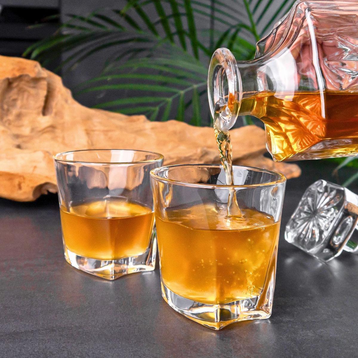 WHISKY GLAS Set (4-tlg.) - Transparent, Glas (0.3L) - Intirilife