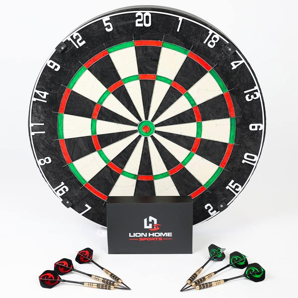 DARTSCHEIBE - Multicolor, Holzwerkstoff (45/45cm) - Lion Home Sports