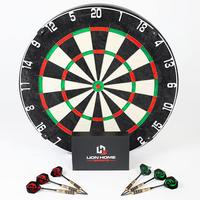 DARTSCHEIBE - Multicolor, Holzwerkstoff (45/45cm) - Lion Home Sports