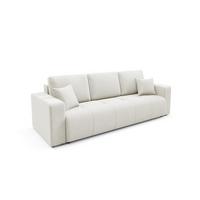 SCHLAFSOFA Augusto - Creme, Holzwerkstoff/Textil (244/82/102cm) - Fun Möbel
