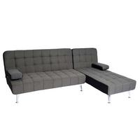 SCHLAFSOFA Anthrazit - Dunkelgrau/Anthrazit, Textil (236/95cm) - MCW