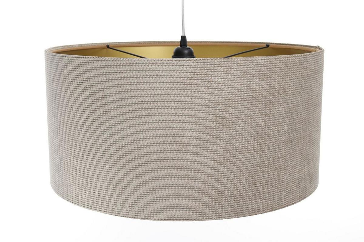 HÄNGELEUCHTE Beige 60/30 cm - Beige/Goldfarben, Kunststoff (60/0.8/30cm) - ONZENO