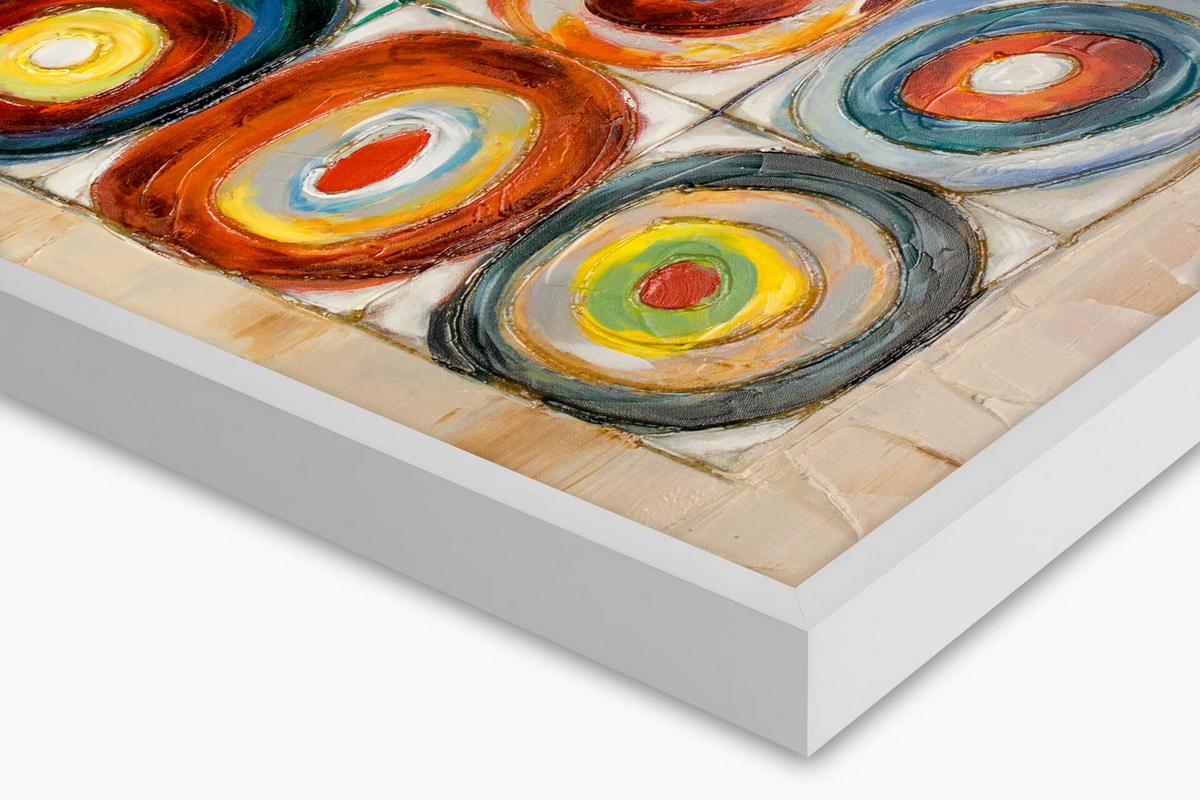 ACRYLBILD HANDGEMALT 120/60 cm - Multicolor, Holz/Textil (120/60cm) - KUNSTLOFT