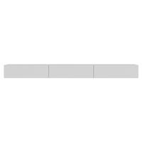 TV-LOWBOARD Veldio hängend Weiß 300 cm - Weiß, Holzwerkstoff (302.4/28.5/31.6cm) - Selsey
