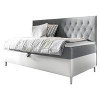 BOXBETT Filip Junior 2 - H3 - Weiß/Grau, Holz (100/200cm) - MIRJAN24