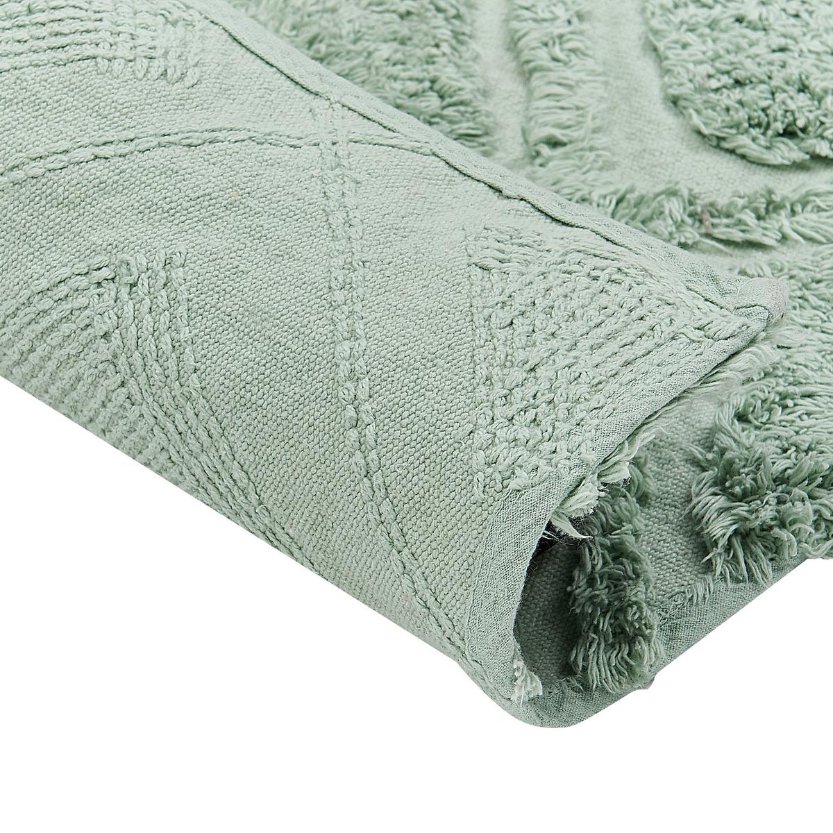 KURZFLOR-TEPPICH Hatay 150/80 cm - Grün, Textil (80/150cm) - Beliani