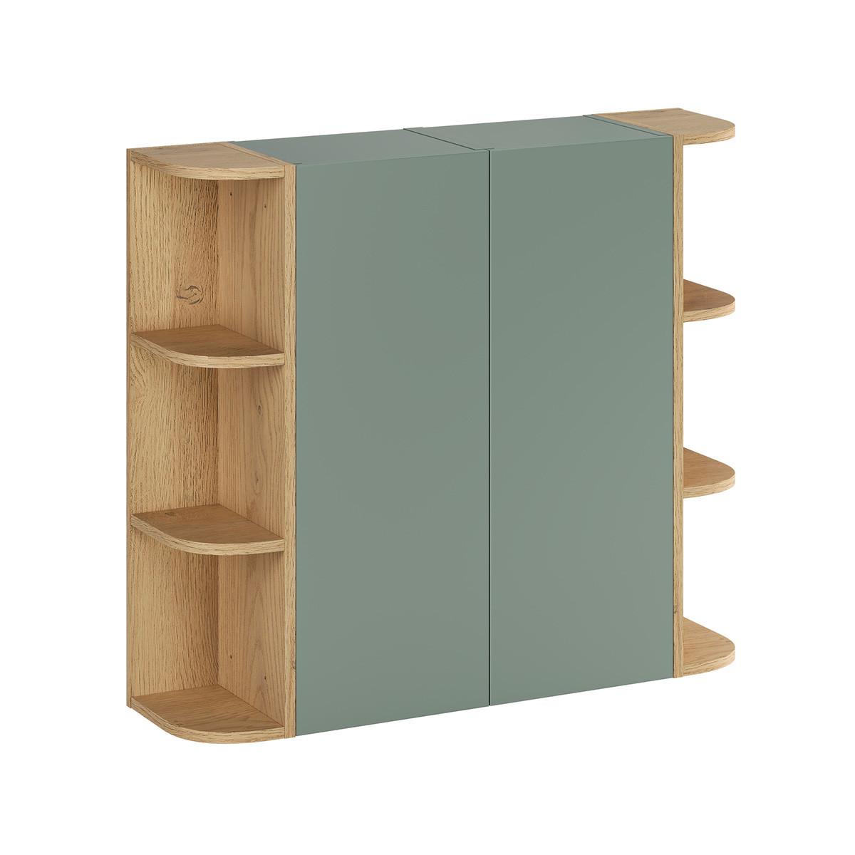 HÄNGESÄULE Oria Grün - Grün, Holzwerkstoff (45/160/26.6cm) - Petits-meubles