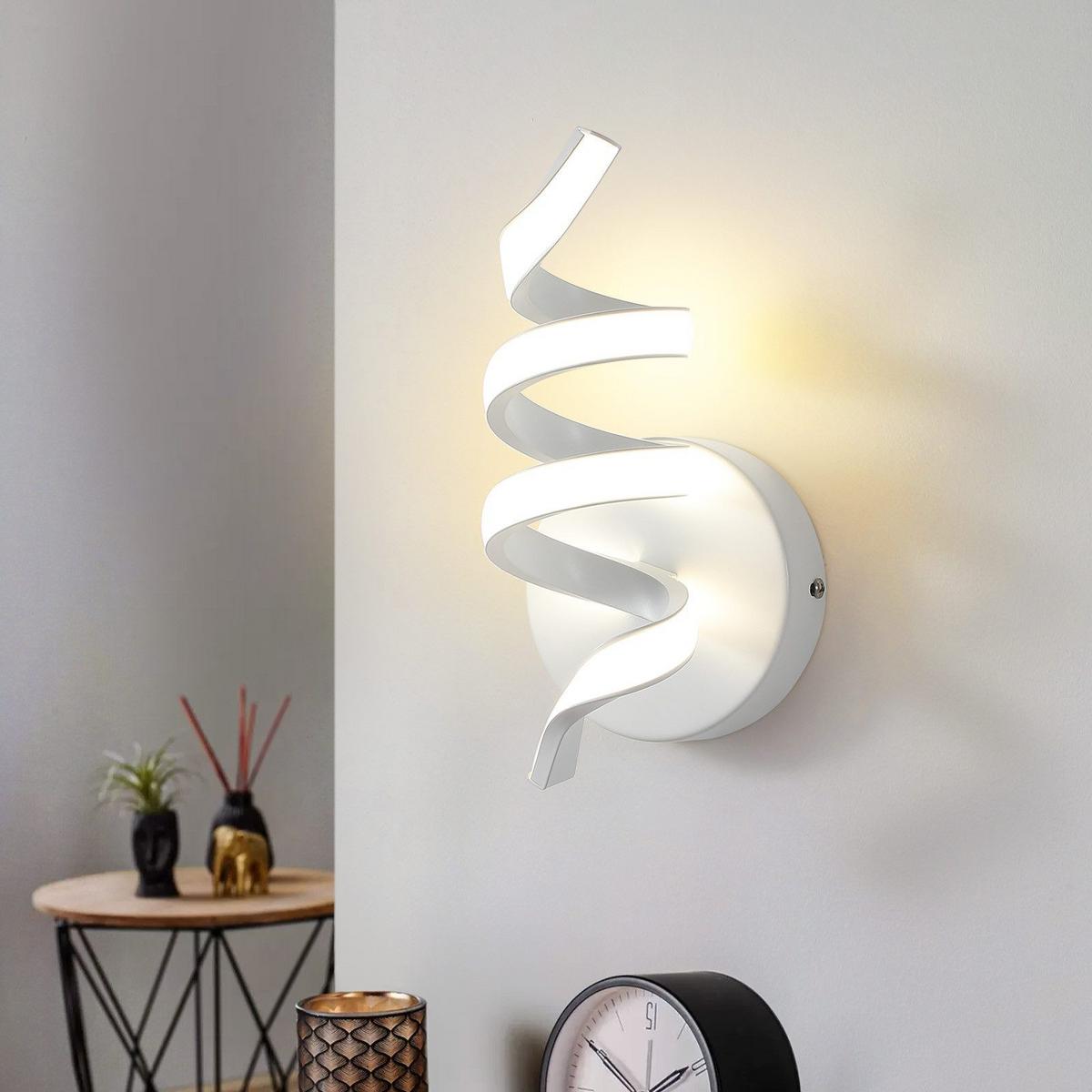LED - WANDLEUCHTE Strömthun 12.0/11.0/26.0 cm - Weiß, Metall (12/11/26cm) - ZMH