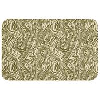 WC-VORLEGER Abstrakt - Marmor - Grün Toilettenteppich 80x50 cm - Dunkelgrün, Textil (80/1cm) - OnlyWow