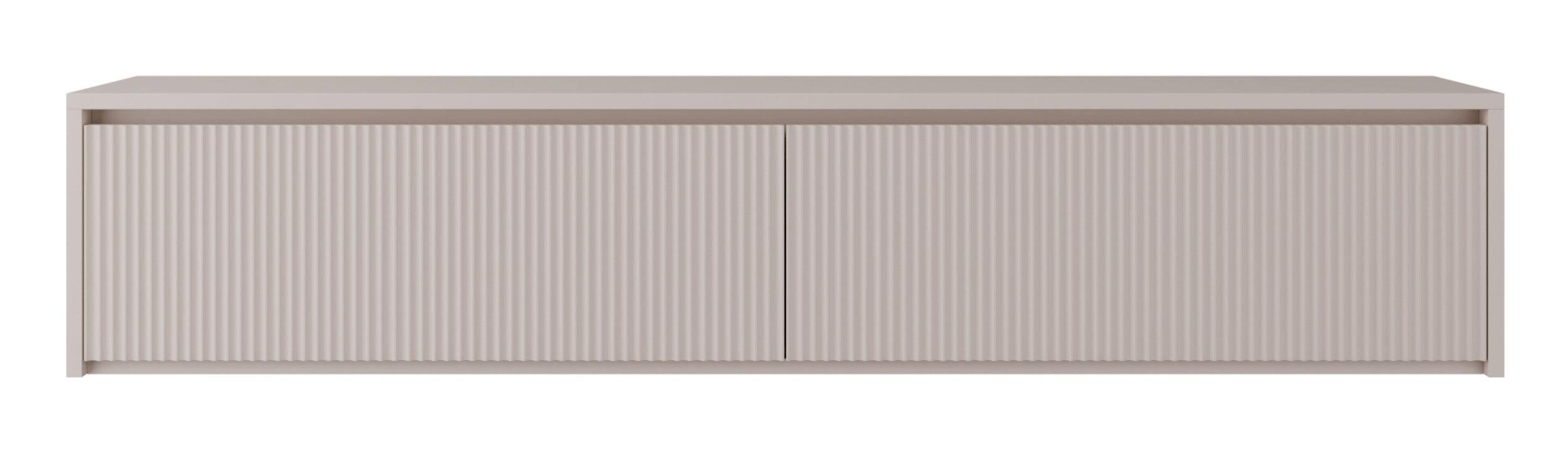 TV-LOWBOARD Vemmi Kaschmirgrau, 180 cm - Taupe, Holzwerkstoff (180/35.5/31.8cm) - Selsey