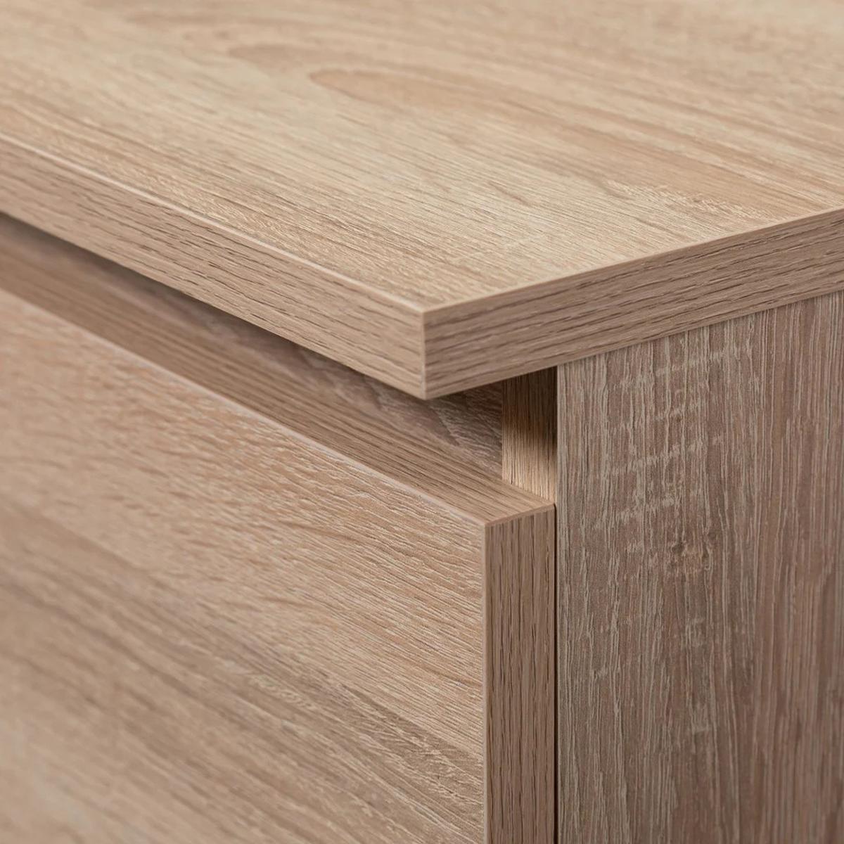 STANDREGAL Eiche Sonoma 180/80/35 - Sonoma Eiche, Holzwerkstoff (80/180/35cm) - RAUMHIRSCH FURNITURE