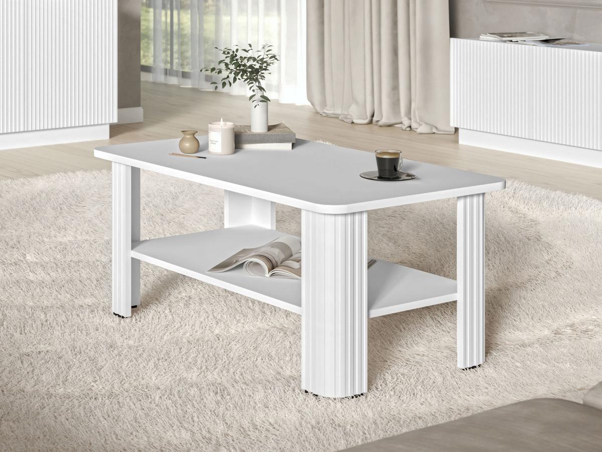 COUCHTISCH Rest - Weiß, Holzwerkstoff (96/55/42cm) - MIRJAN24