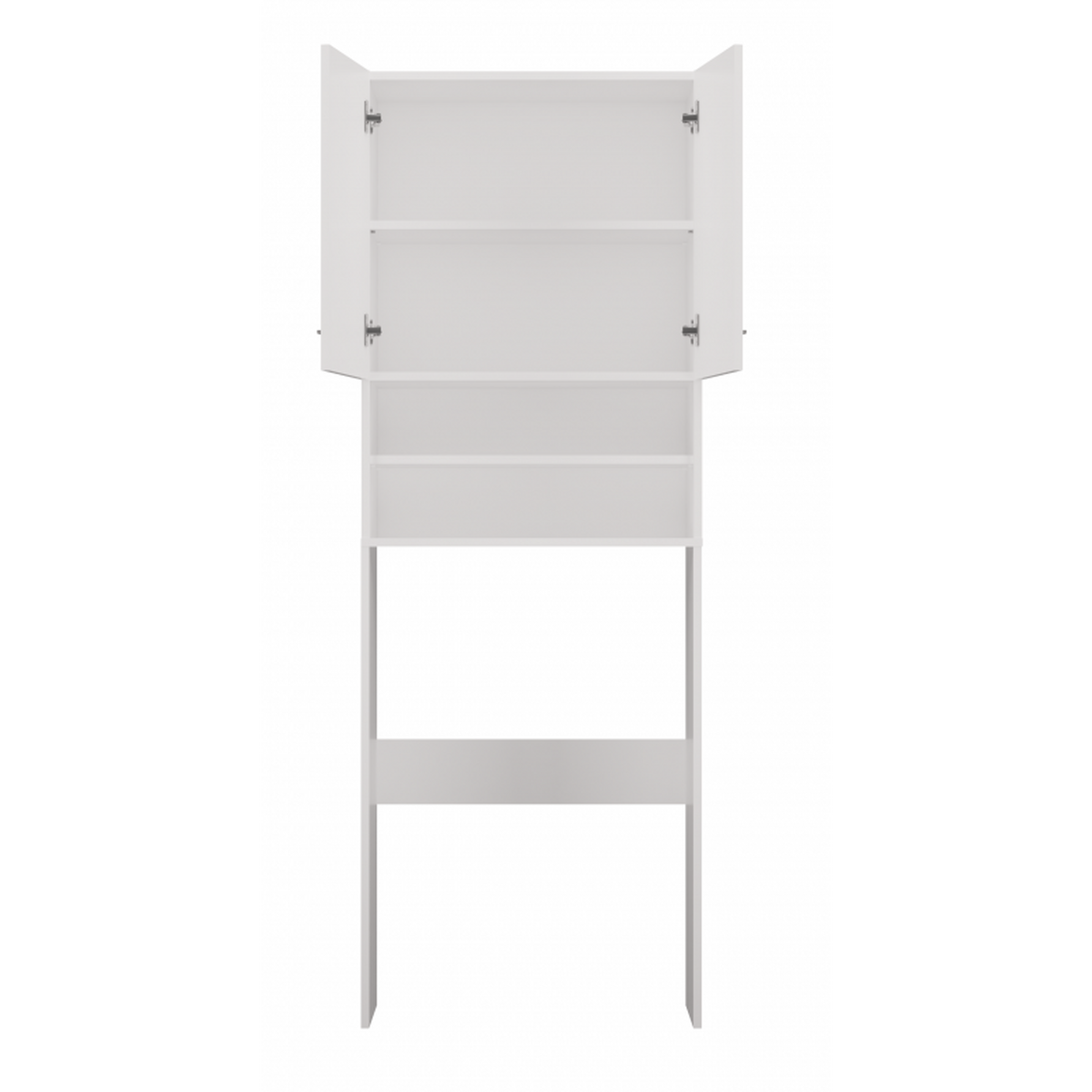 WASCHMASCHINENUMBAUSCHRANK Weiß 64/180/30 - Weiß, Holzwerkstoff (64/180/30cm) - RAUMHIRSCH FURNITURE
