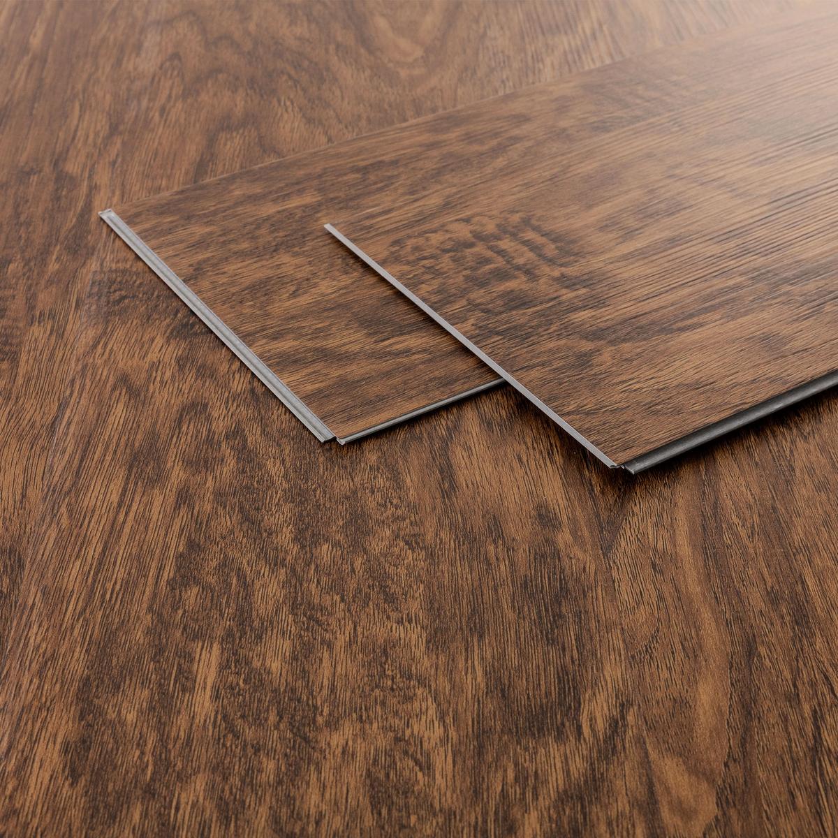 VINYLBODEN Click 3,08m²/14 Dielen Classic Akazie - Graubraun, Kunststoff (122/18/0.42cm) - ML-DESIGN